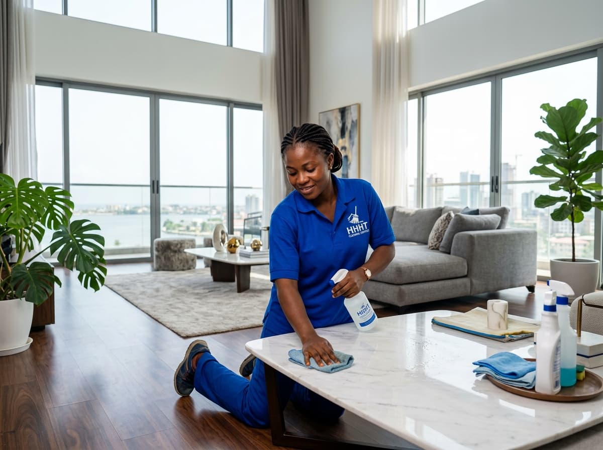 Residential Deep Cleaning environment maintained by HHHT Cleaning Services.