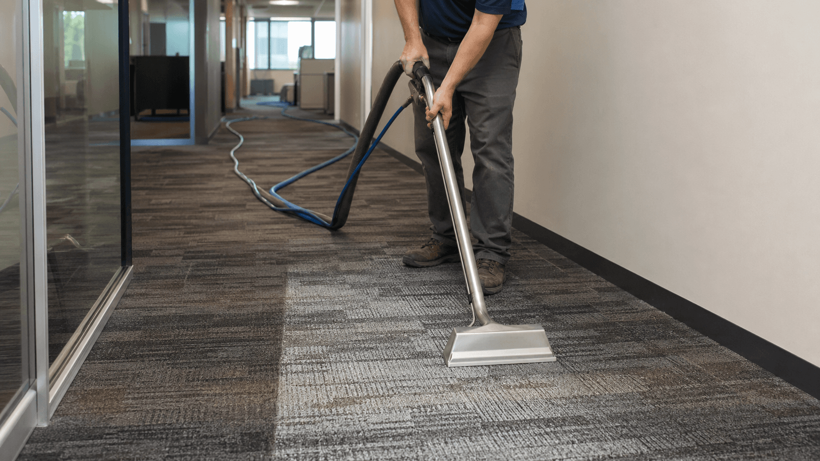 Carpet & Rug Steam Extraction environment maintained by HHHT Cleaning Services.